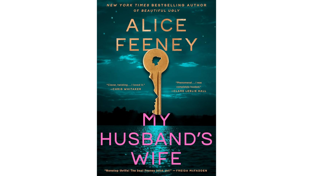 Book cover of "My Husband's Wife" by Alice Feeney.