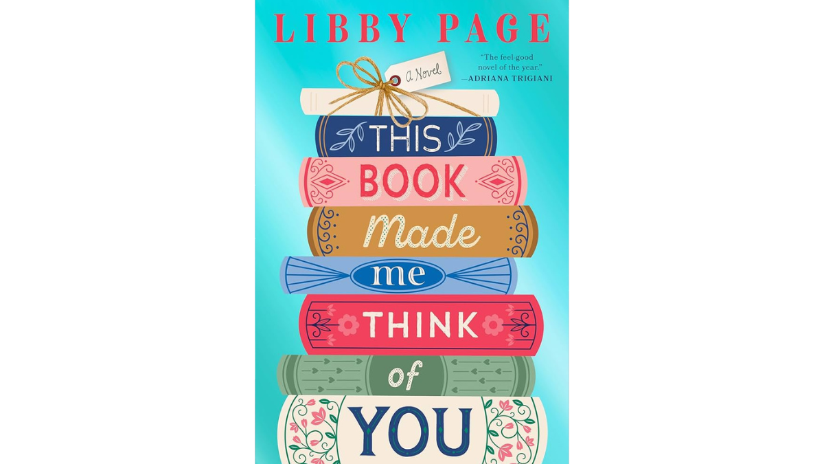 Book cover of "This Book Made Me Think of You" by Libby Page.