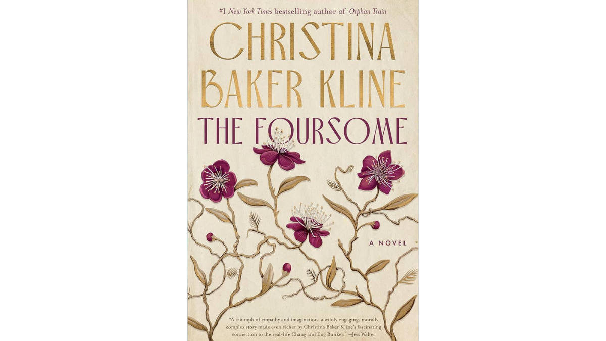 Book cover of "The Foursome" by Christina Baker Kline.